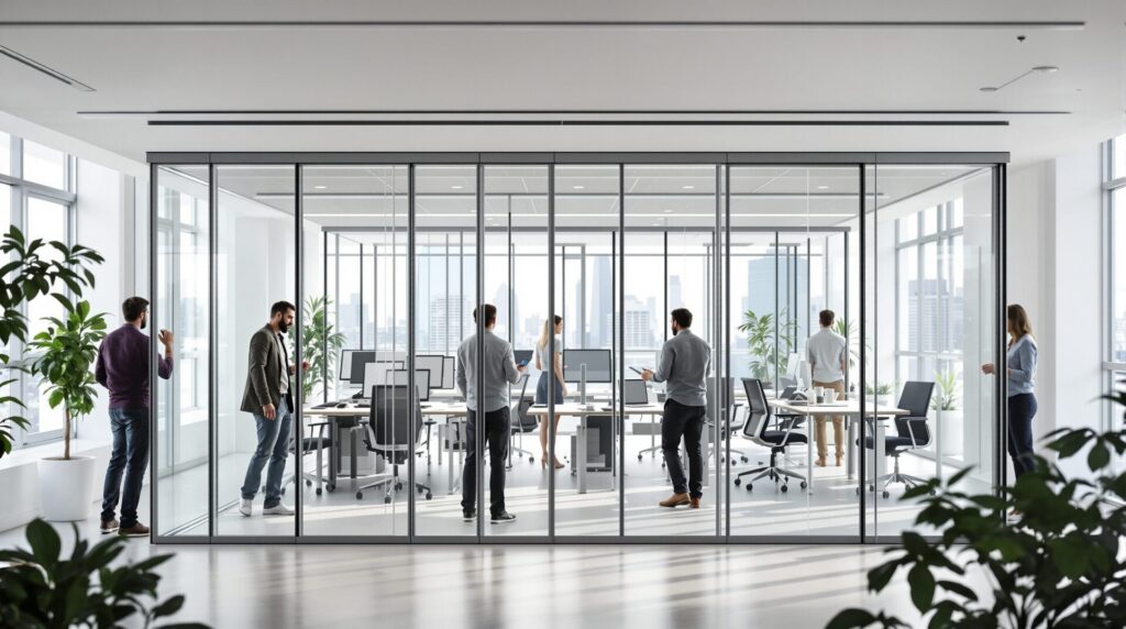 L'avenir des espaces modulables : technologies et innovations des murs mobiles